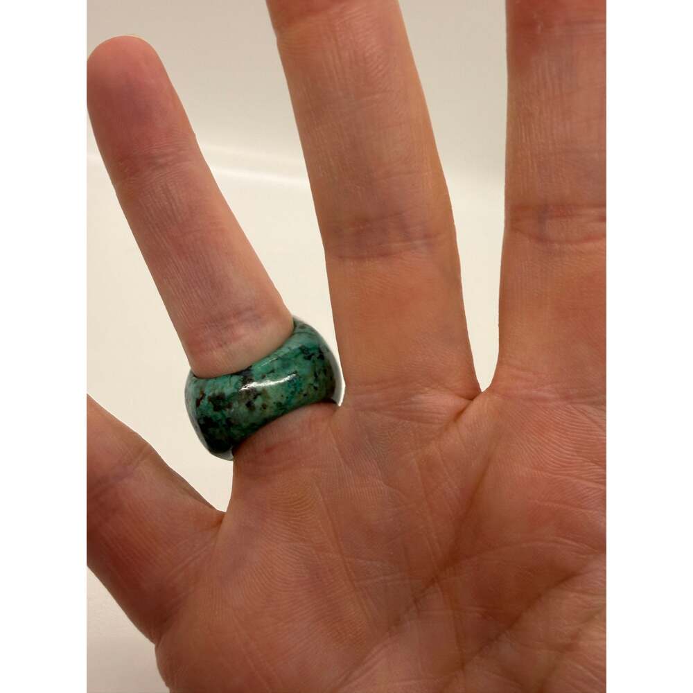 Turquoise Statement Ring - Size 7.5 - Picture 3 of 7